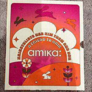 Amika Vibrant Hair Care Packaging